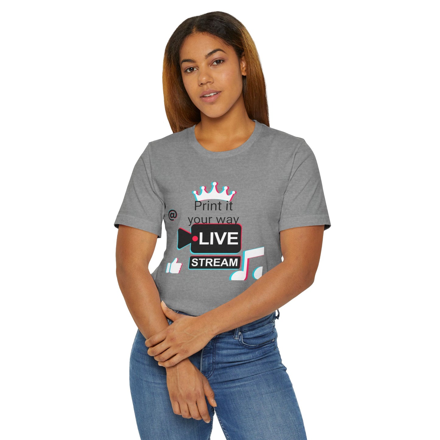 Customize your username at home while you stream live or sell your products on Tik tok