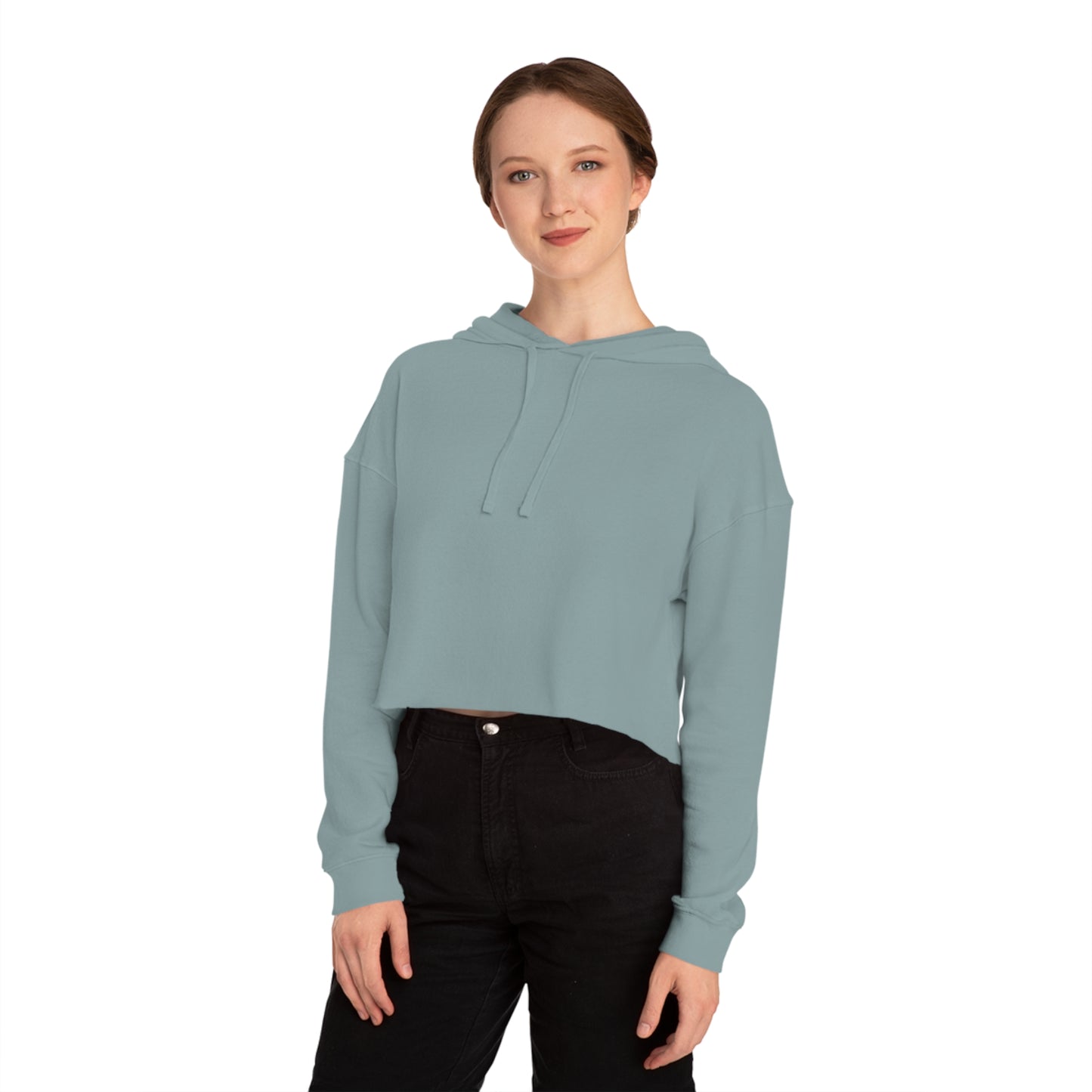Chic Women’s Cropped Hoodie - Perfect for Casual Outings, Spring Fashion, Gift for Her, Cozy Style, Everyday Comfort - Mi tienda