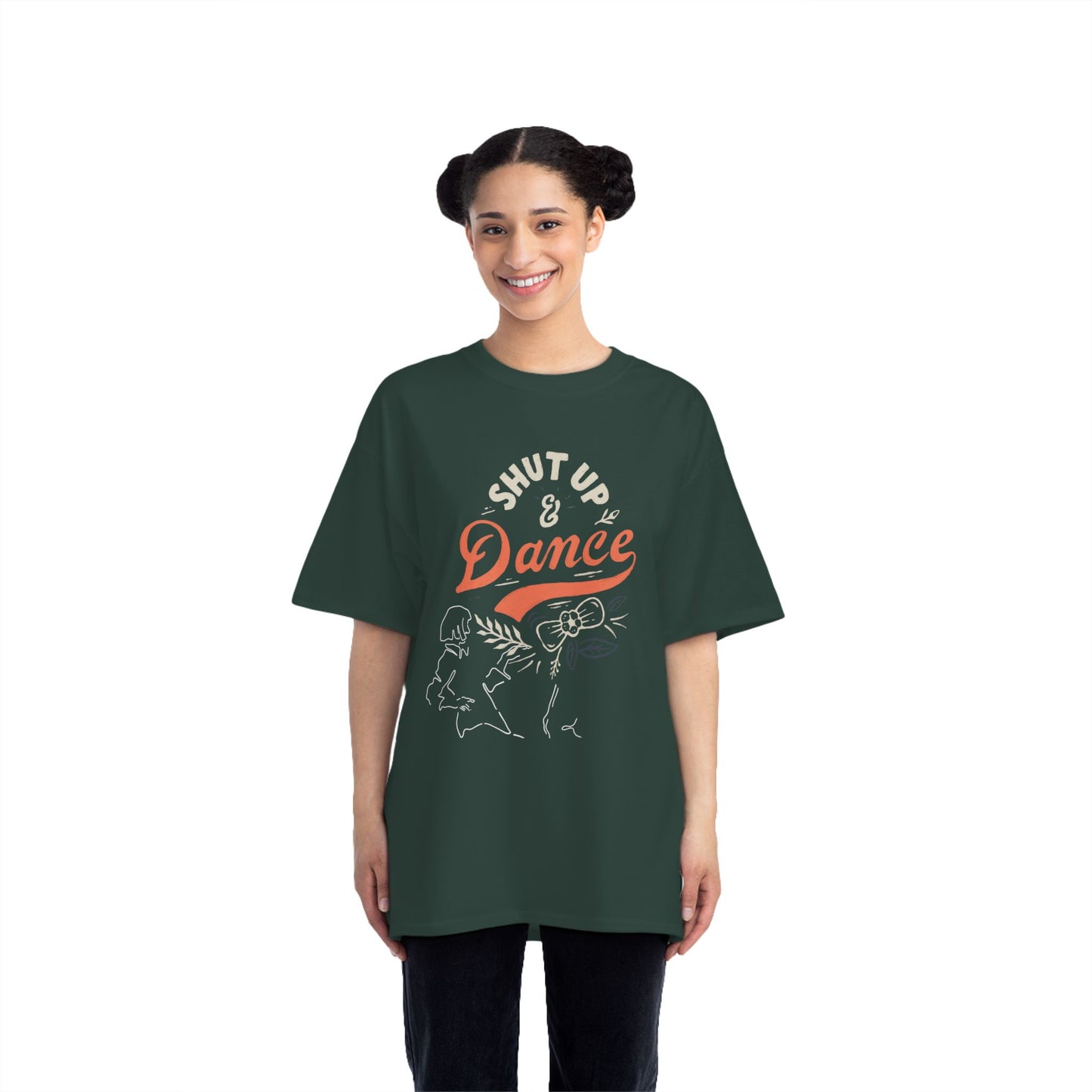 Dance-Inspired Short-Sleeve T-Shirt, Fun Graphic Tee, Festival Apparel, Music Lover Gift, Casual Summer Wear - Mi tienda