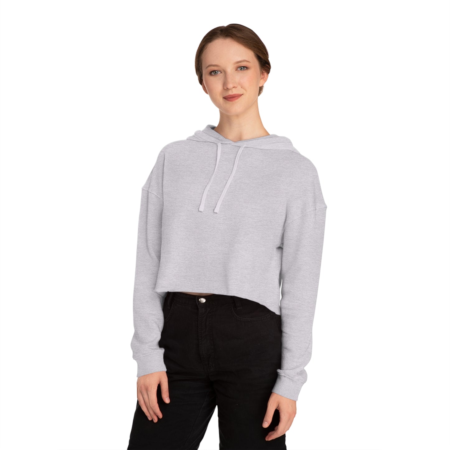 Chic Women’s Cropped Hoodie - Perfect for Casual Outings, Spring Fashion, Gift for Her, Cozy Style, Everyday Comfort - Mi tienda