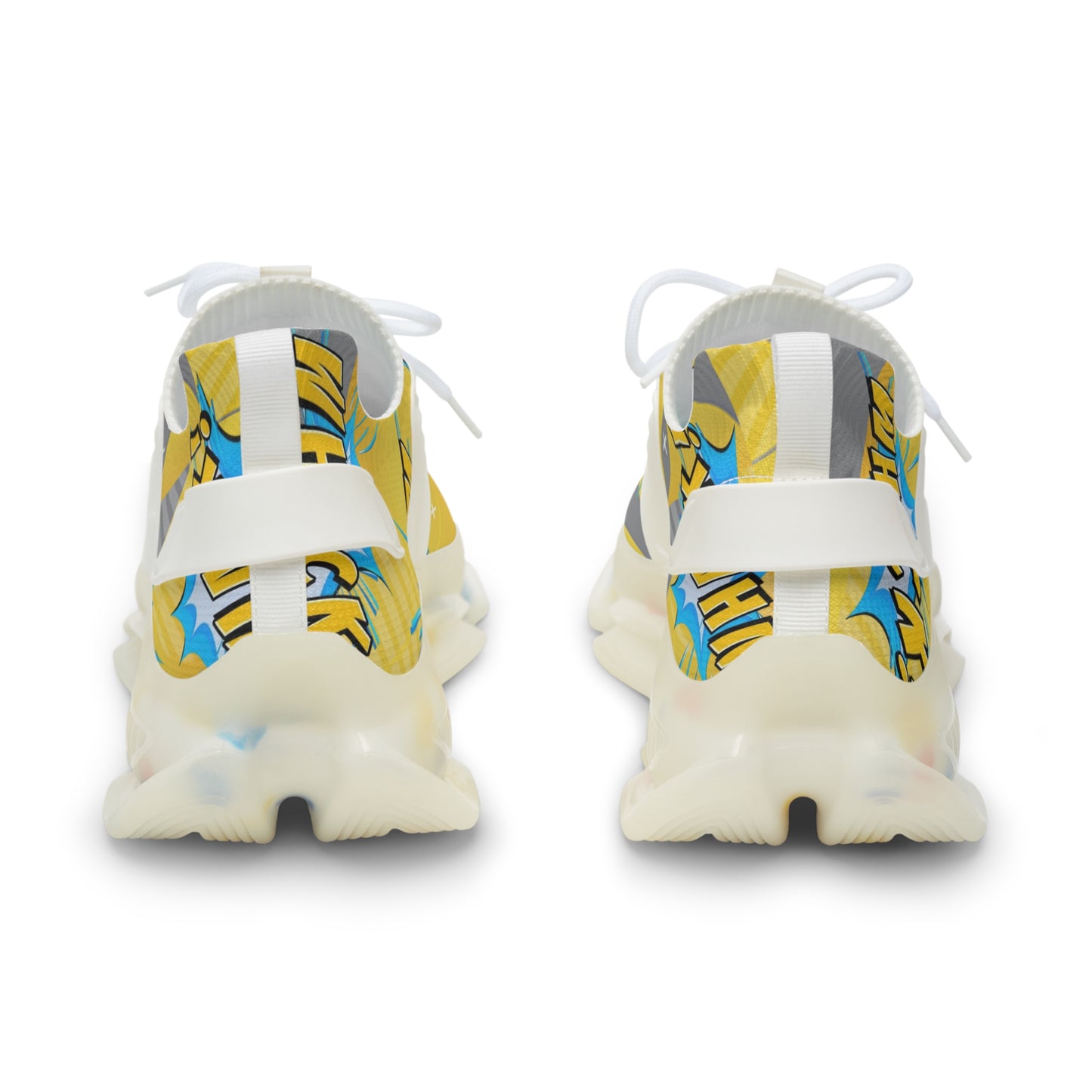 Men's Mesh Sneakers - Whack! Comic-Inspired Athletic Shoes - Mi tienda