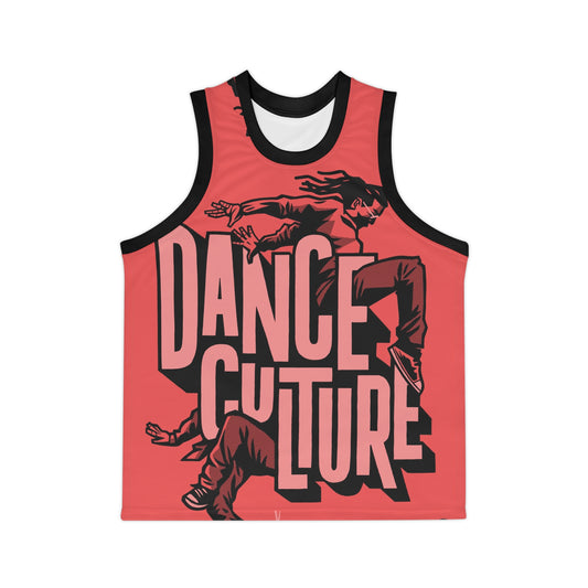 Dance Culture Unisex Basketball Jersey - Stylish & Vibrant Sportswear for Dancers - Mi tienda