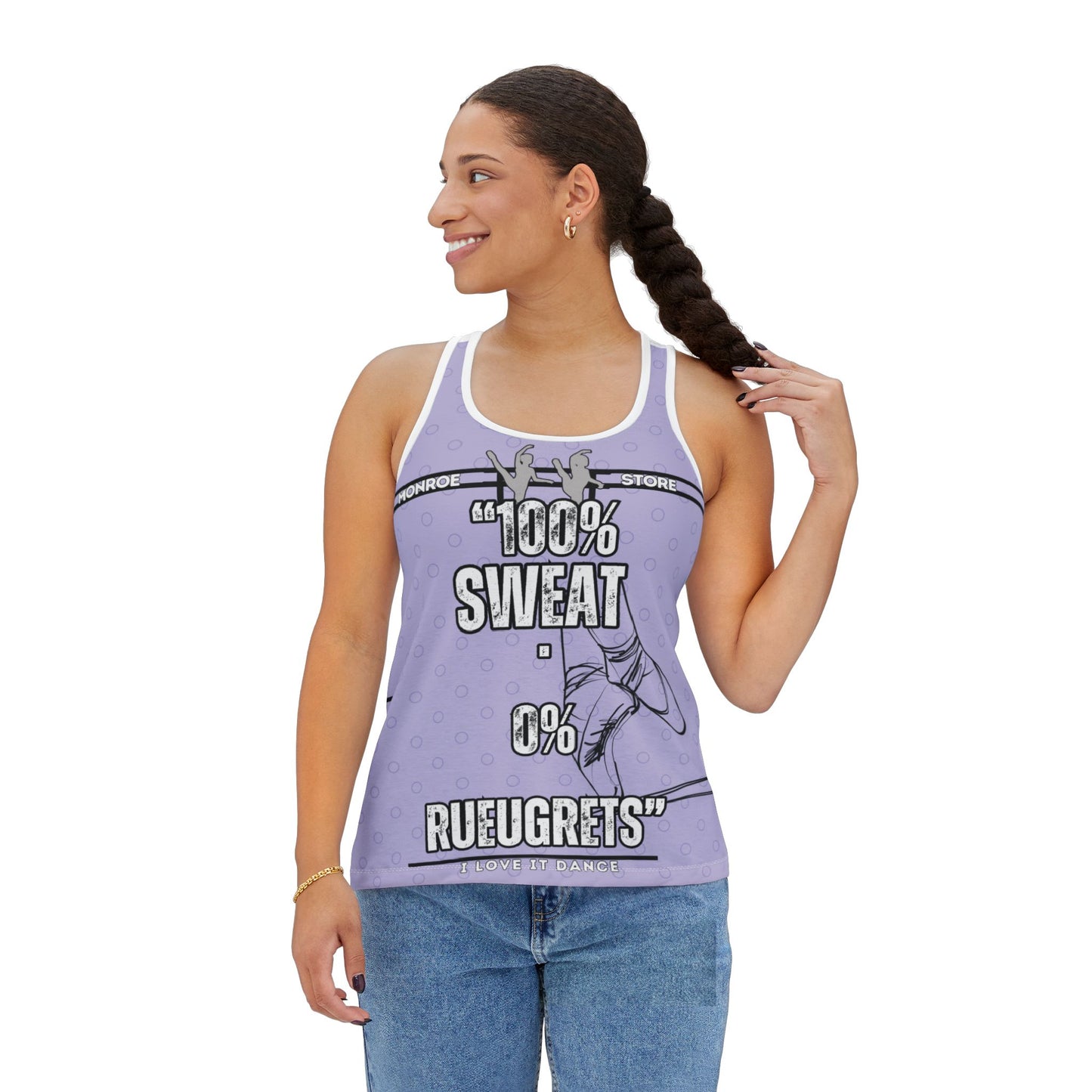 Dance Vibes Tank Top - Gym Wear, Workout Apparel, Gift for Dancers, Summer Fitness, Women's Sleeveless Shirt - Mi tienda