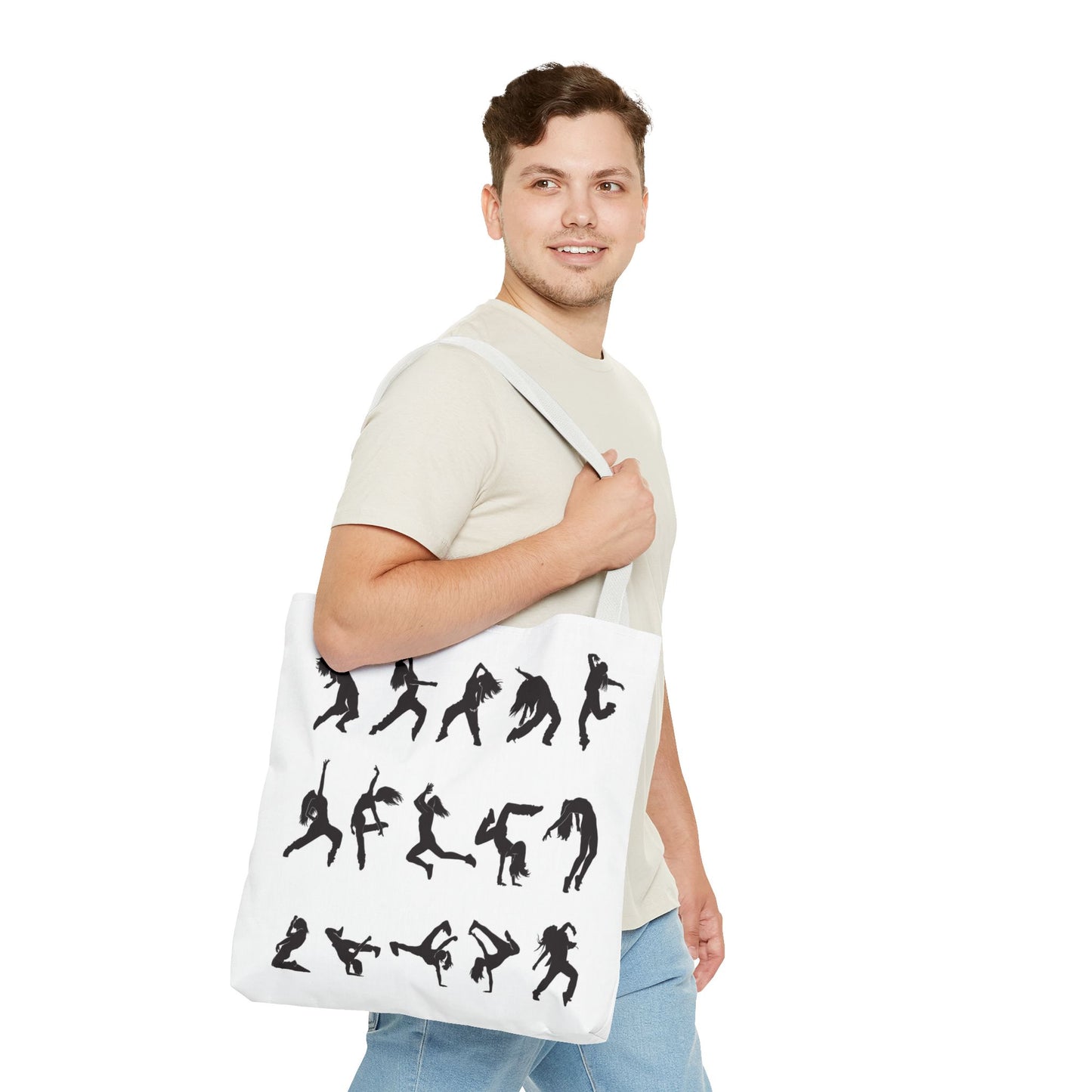 Dance Themed Tote Bag - Keep Calm and Put on Your Dancing Shoes - Perfect for Dancers & Dance Lovers - Mi tienda