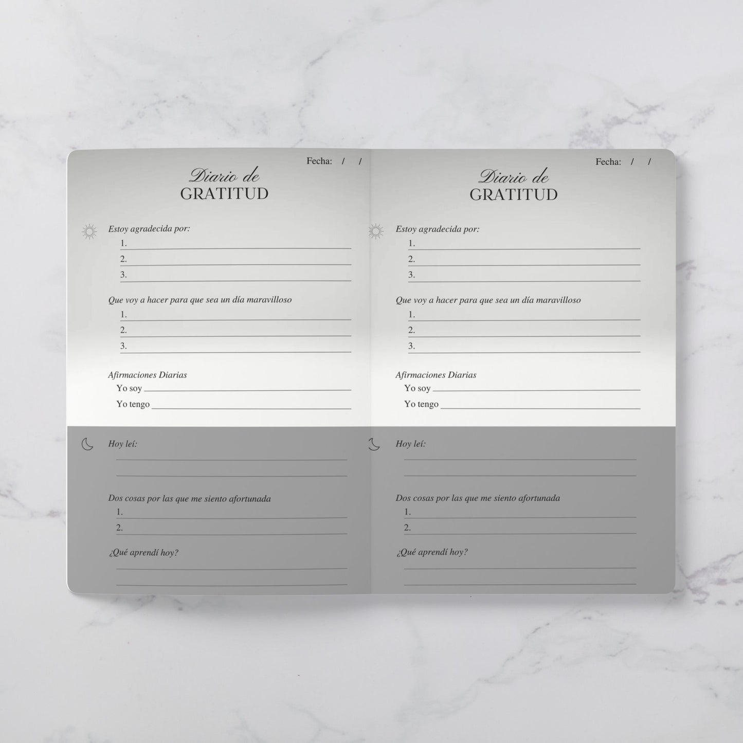 Gratitude journal - Softcover with Inside Prints - Mi tienda