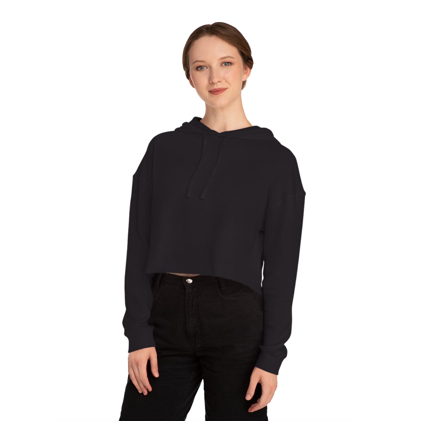 Chic Women’s Cropped Hoodie - Perfect for Casual Outings, Spring Fashion, Gift for Her, Cozy Style, Everyday Comfort - Mi tienda