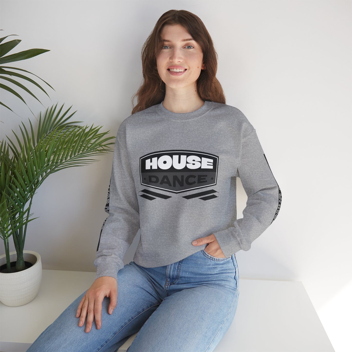 House dance forever Unisex Heavy Blend™ Crewneck Sweatshirt