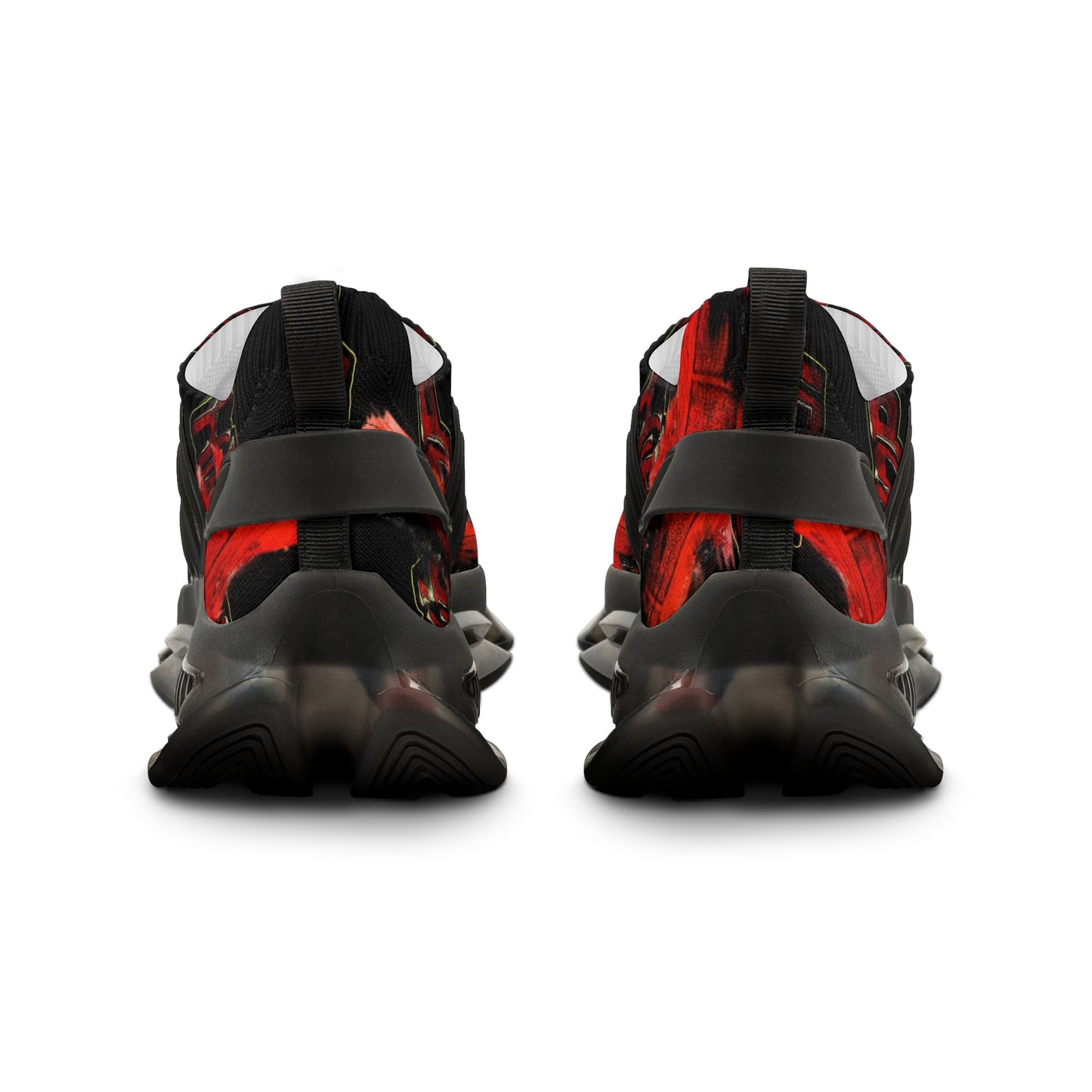 Colorful Men's Mesh Sneakers - Bold Dance Graphic - Mi tienda