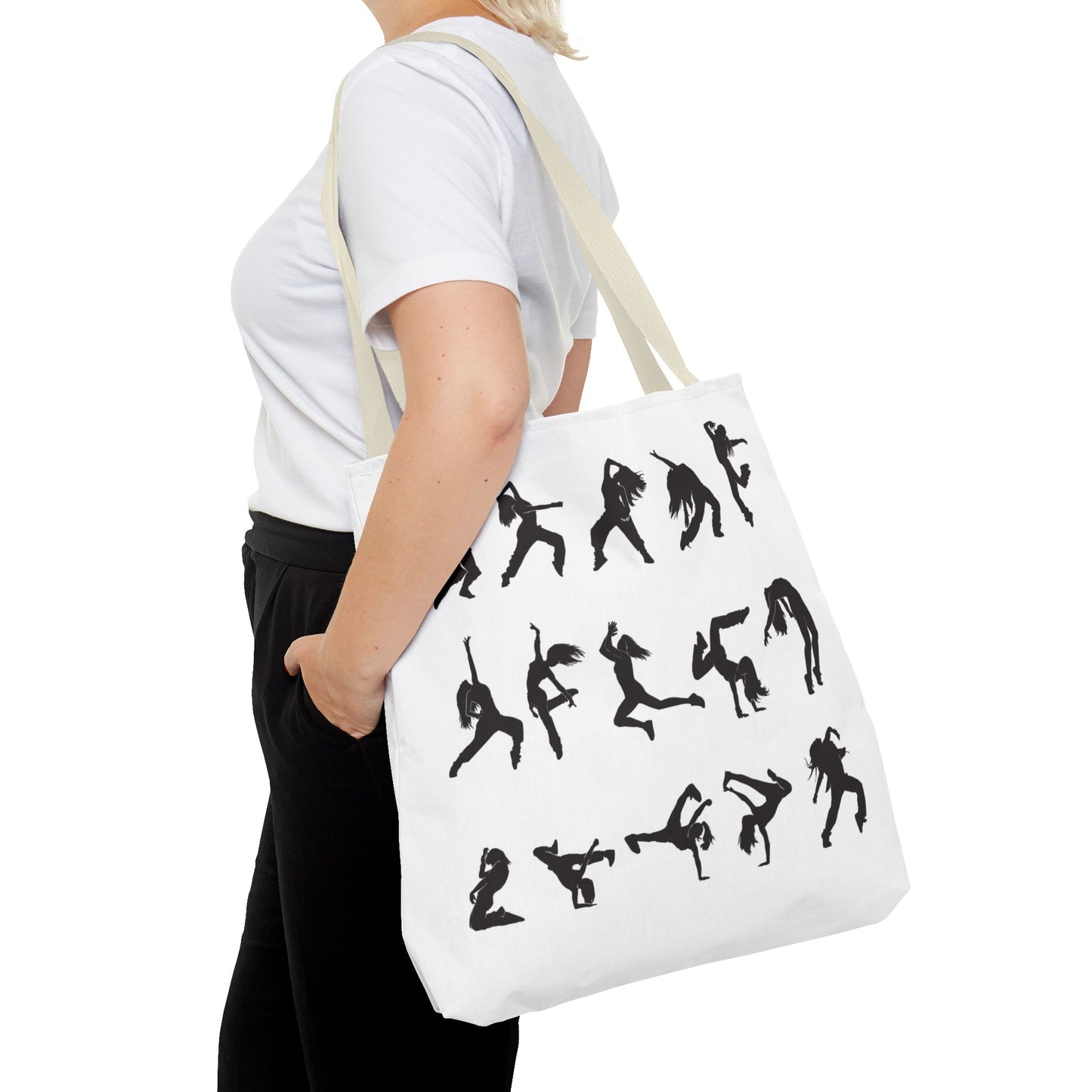 Dance Themed Tote Bag - Keep Calm and Put on Your Dancing Shoes - Perfect for Dancers & Dance Lovers - Mi tienda