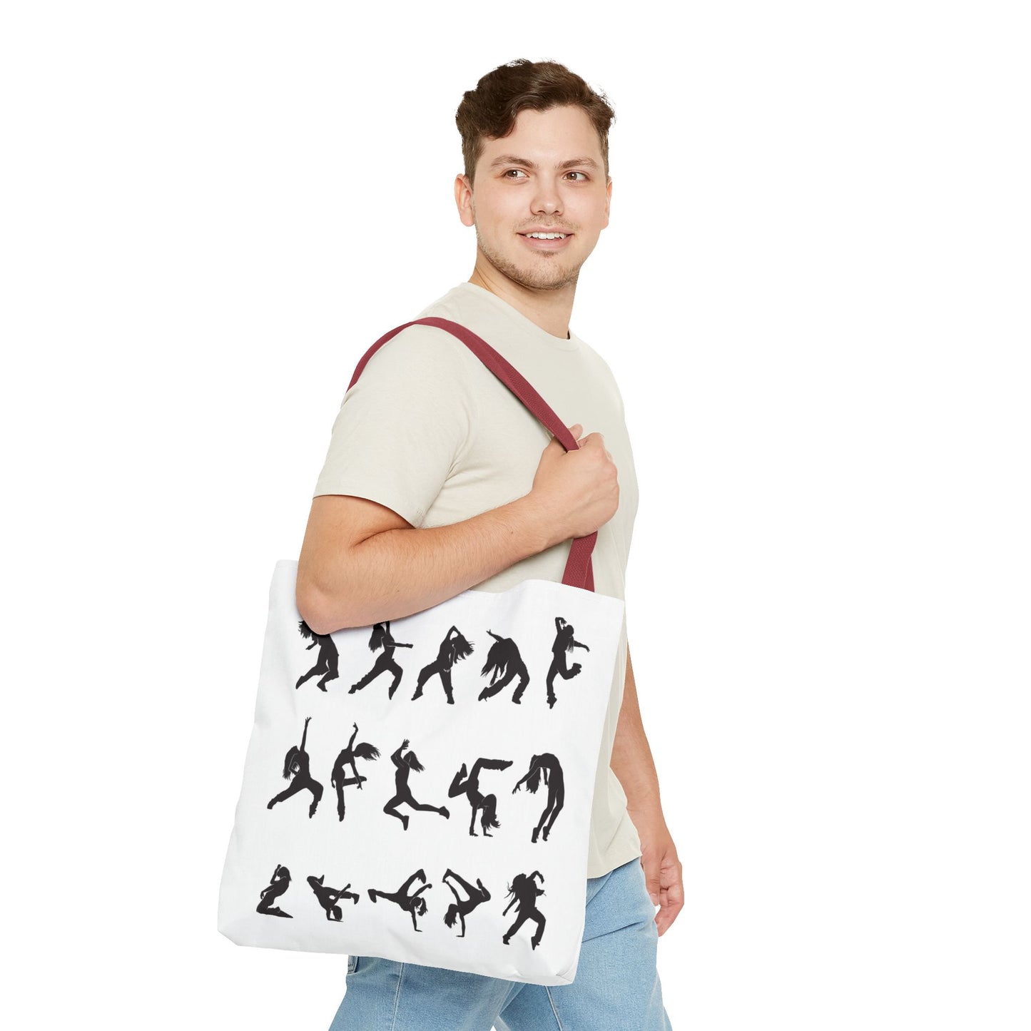 Dance Themed Tote Bag - Keep Calm and Put on Your Dancing Shoes - Perfect for Dancers & Dance Lovers - Mi tienda