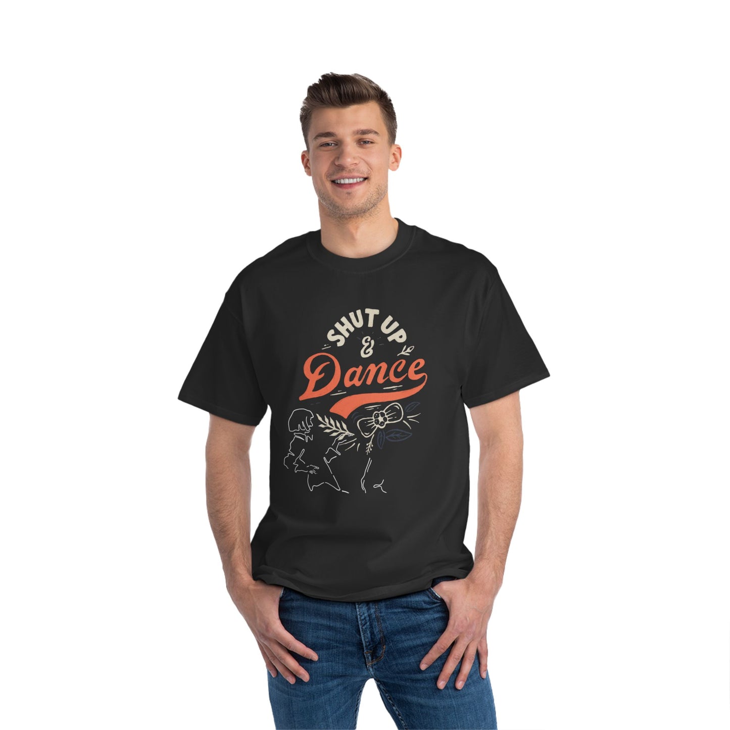 Dance-Inspired Short-Sleeve T-Shirt, Fun Graphic Tee, Festival Apparel, Music Lover Gift, Casual Summer Wear - Mi tienda