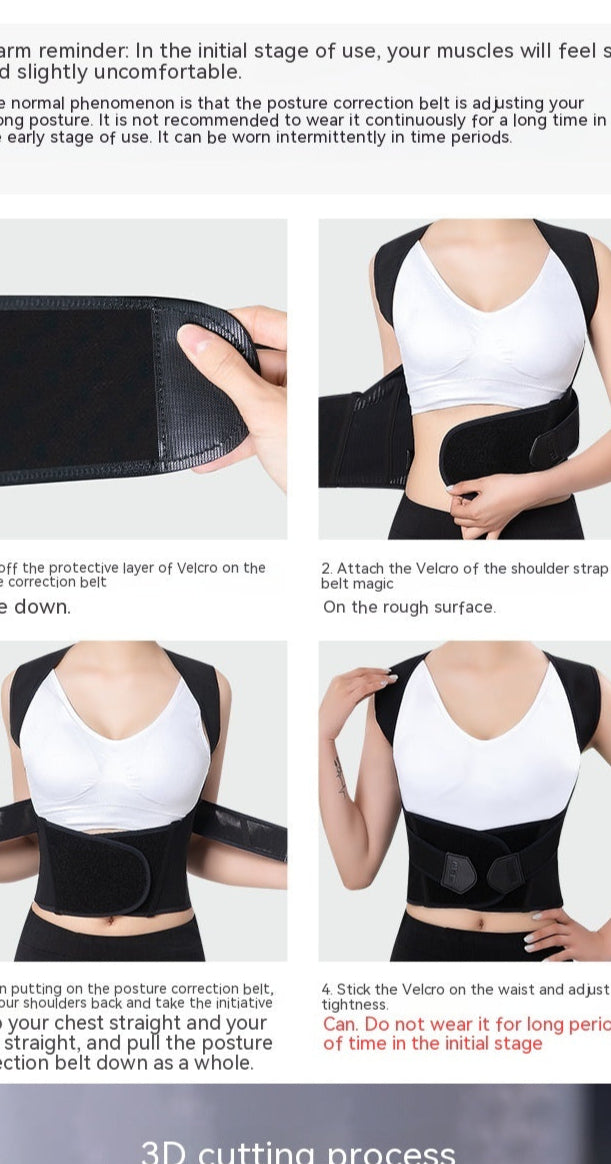 Anti-Humpback Posture Correction Invisible Back Correction Band - Mi tienda