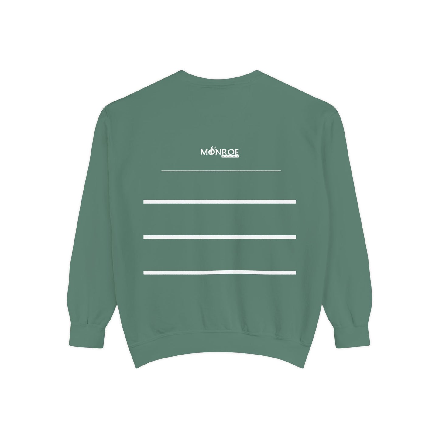 Transforming Energy Sweatshirt, Unisex Garment-Dyed Sweatshirt for Movement, Motivational Gift, Gym Apparel, Cozy Layering