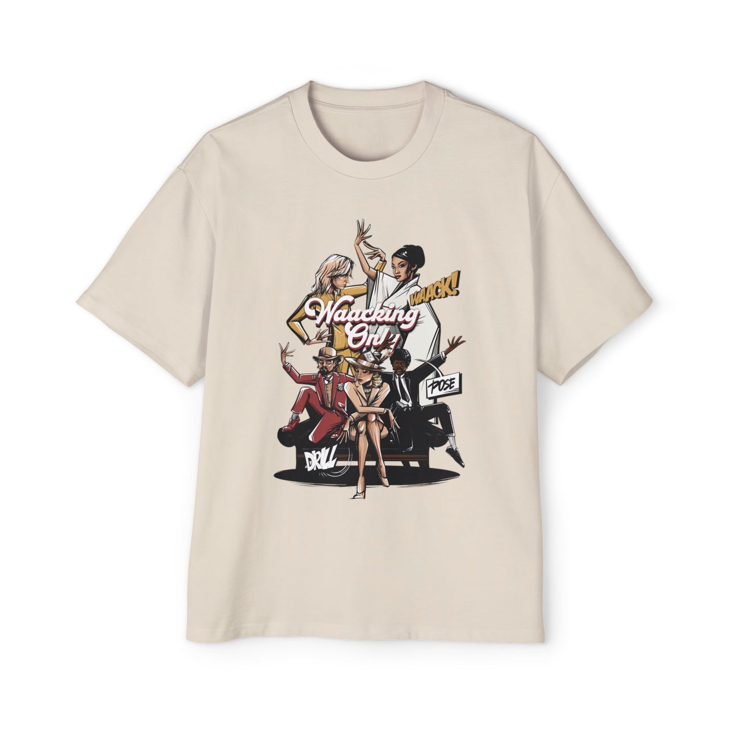 Waacking Dance Lover Oversized Gift, Comfy Cotton Shirt, Dance Studio