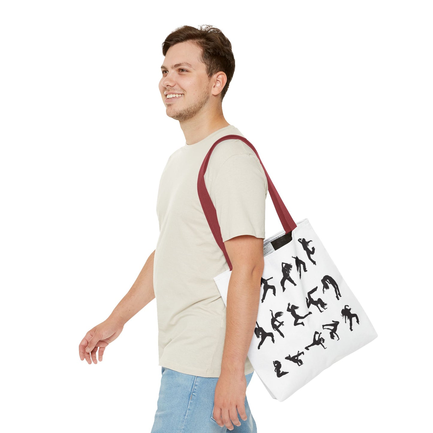 Dance Themed Tote Bag - Keep Calm and Put on Your Dancing Shoes - Perfect for Dancers & Dance Lovers - Mi tienda