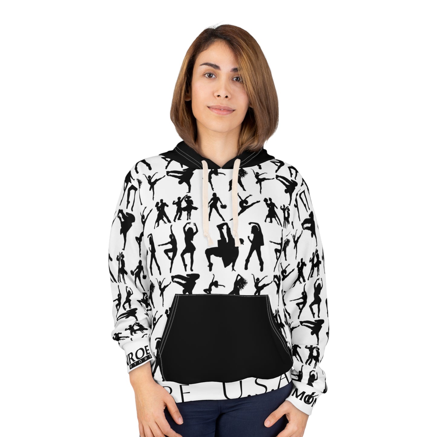 Dance Silhouette Unisex Pullover Hoodie - Stylish and Energetic - Mi tienda
