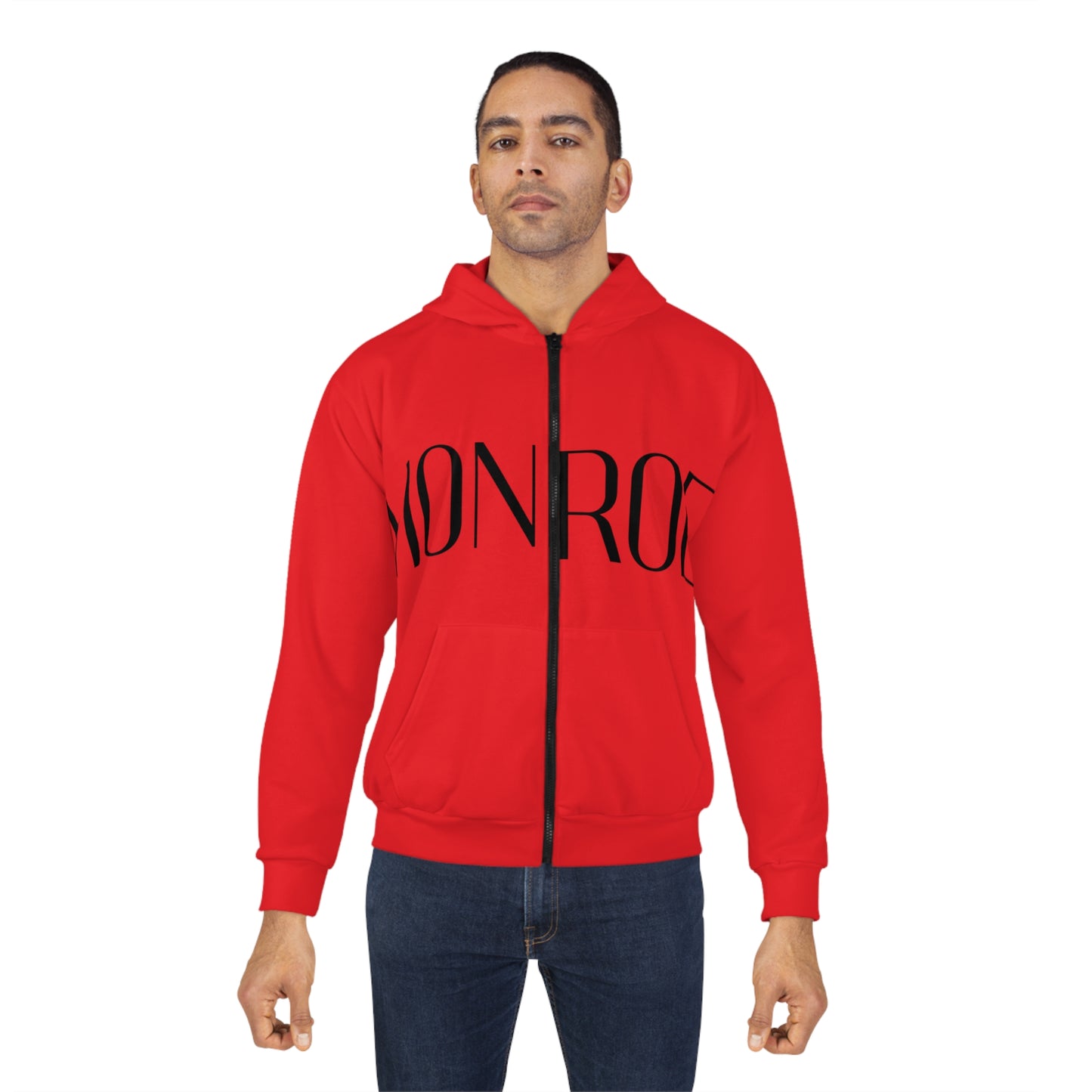 Bold Statement Unisex Zip Hoodie | Casual Wear, Personalized Gift, Street Style, Everyday Comfort, Fall Fashion - Mi tienda