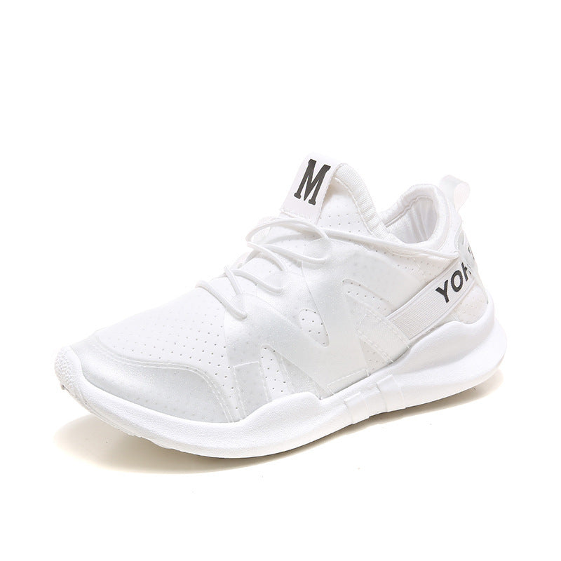 Sports Shoes Women's White Shoes Increased Breathable Casual Running Shoes - Mi tienda