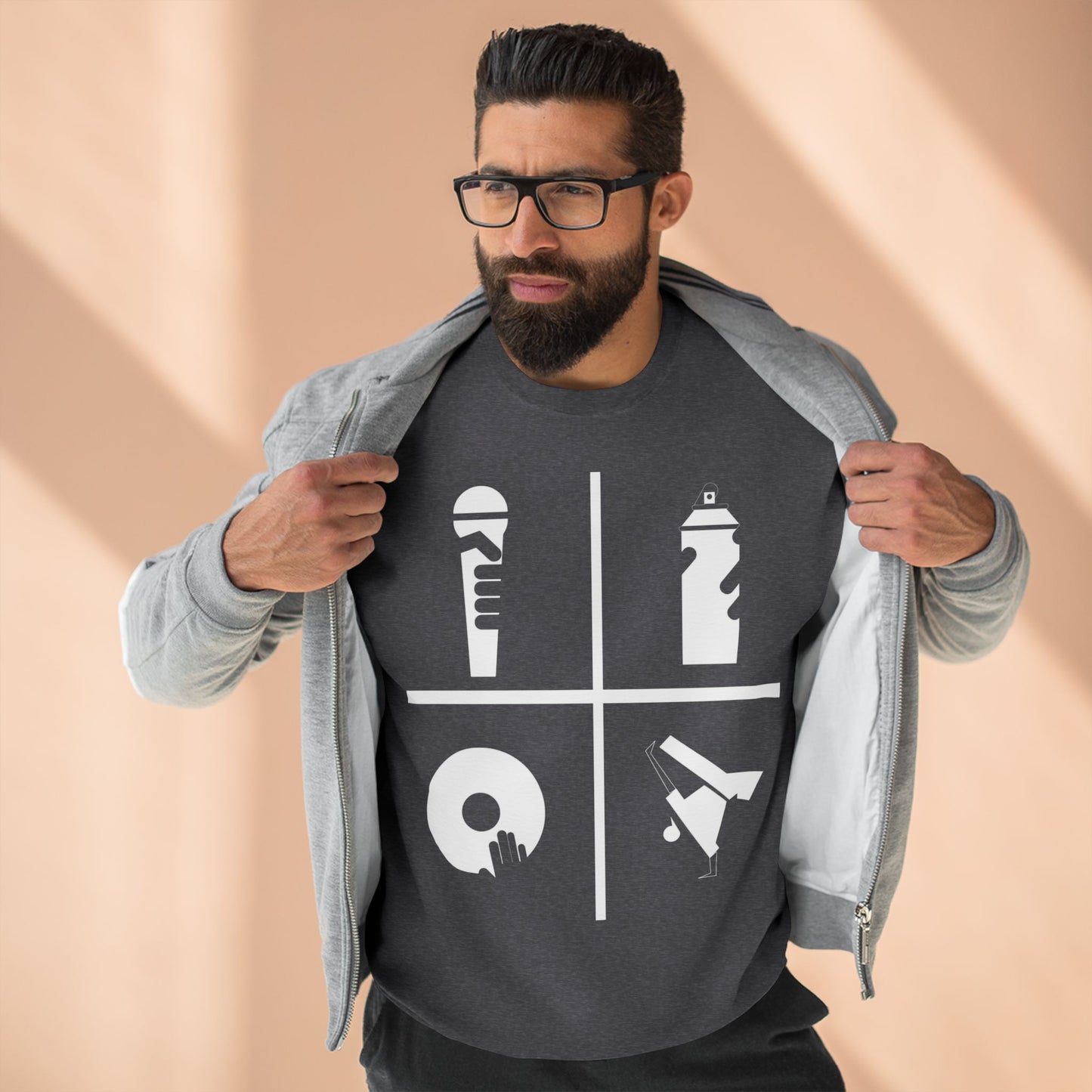 Sweatshirt - HIP HOP CULTURE" - Comfortable Dance Apparel - Mi tienda