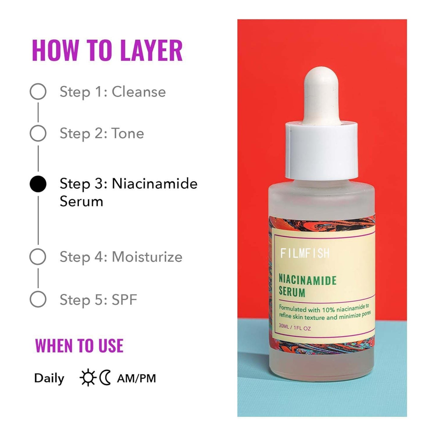 Anti-Wrinkle Nicotinamide Balance Facial Fluid - Mi tienda