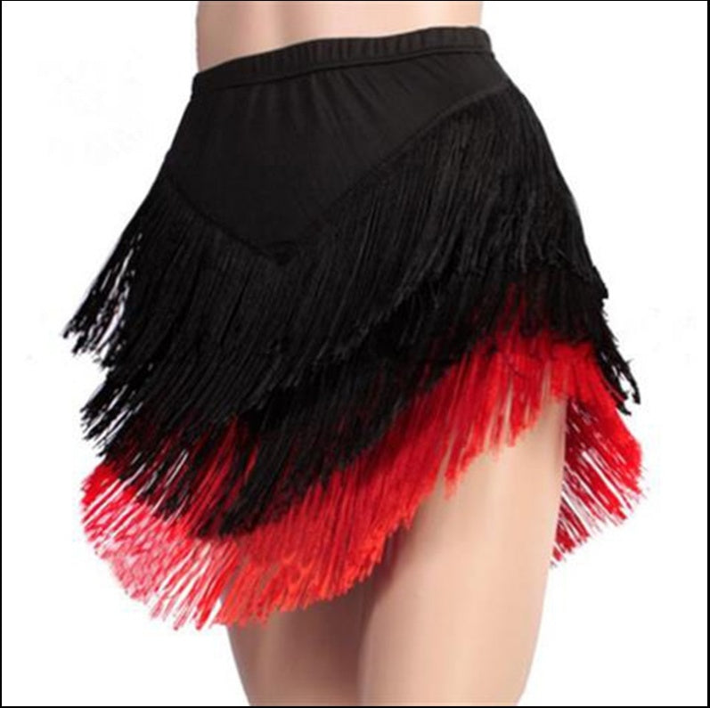 Adult Fringed Short Skirt Square Dance Dress - Mi tienda