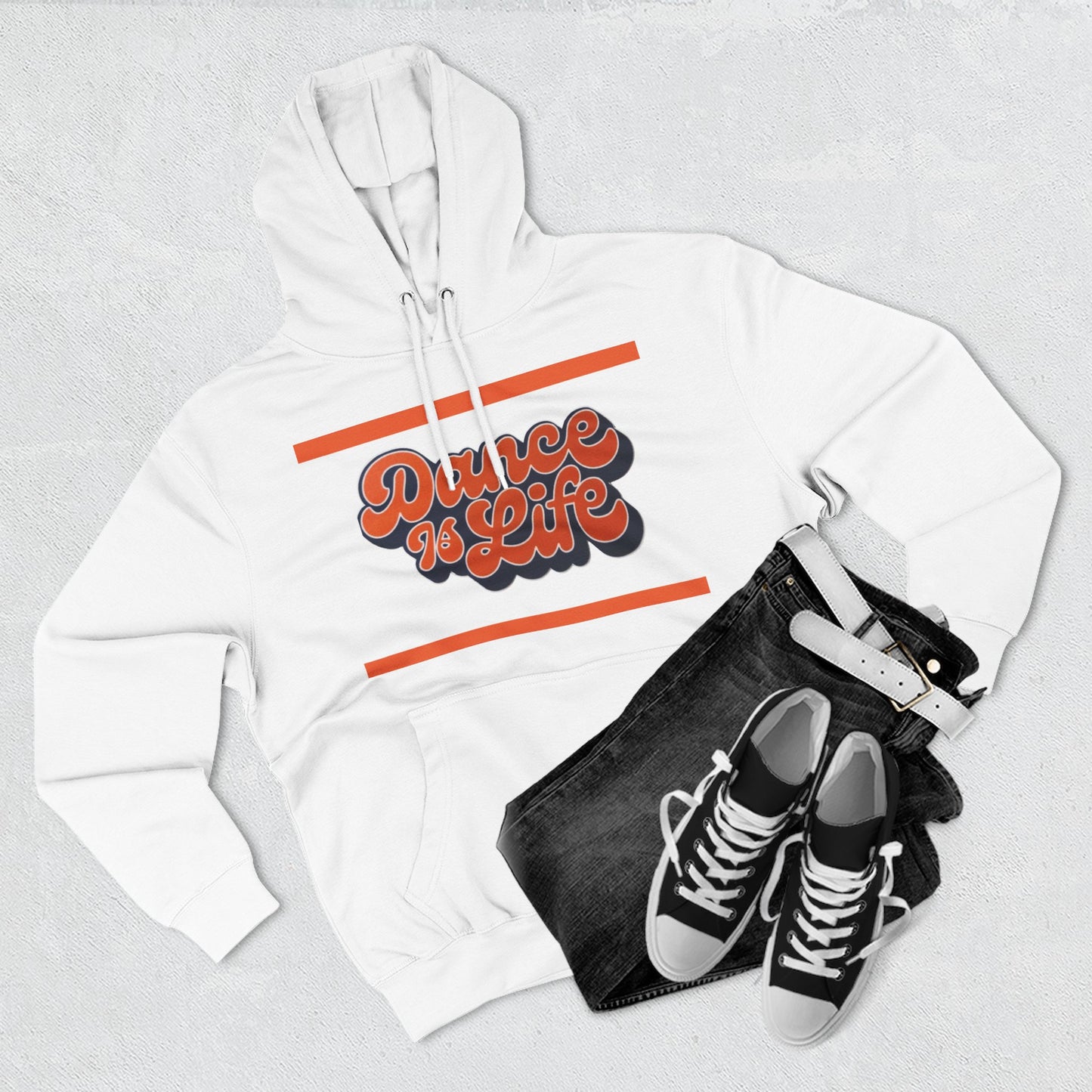 Dance is Life Hoodie unisex - Cozy Fleece Sweatshirt for Dance Lovers - Mi tienda