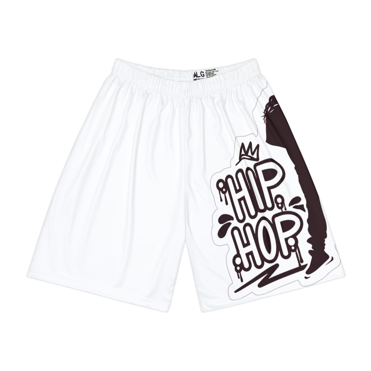 Sports Shorts - White Athletic Casual Wear for Men