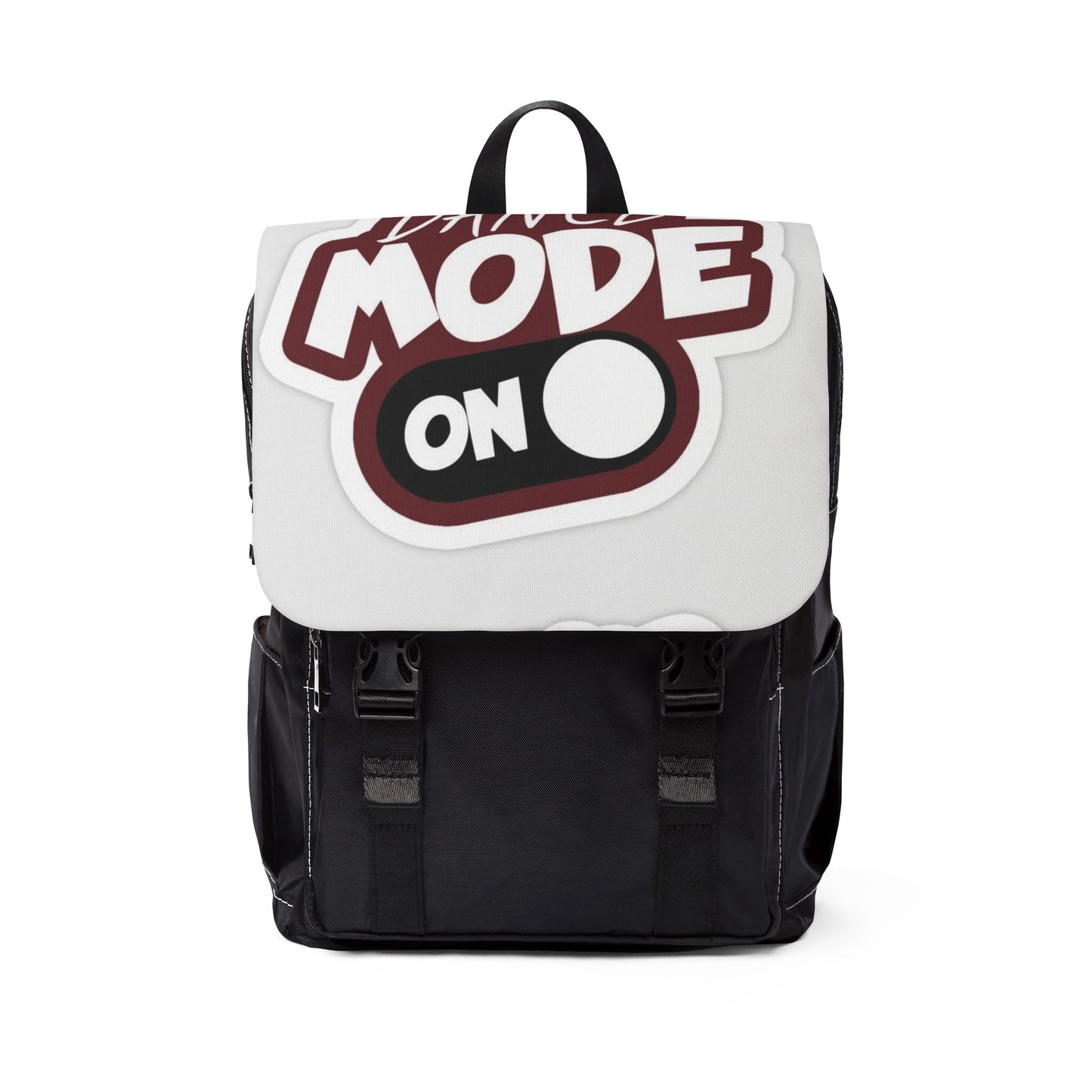 Unisex Casual Shoulder Backpack - 'Dance Mode On' Fun Design for Everyday Use - Mi tienda