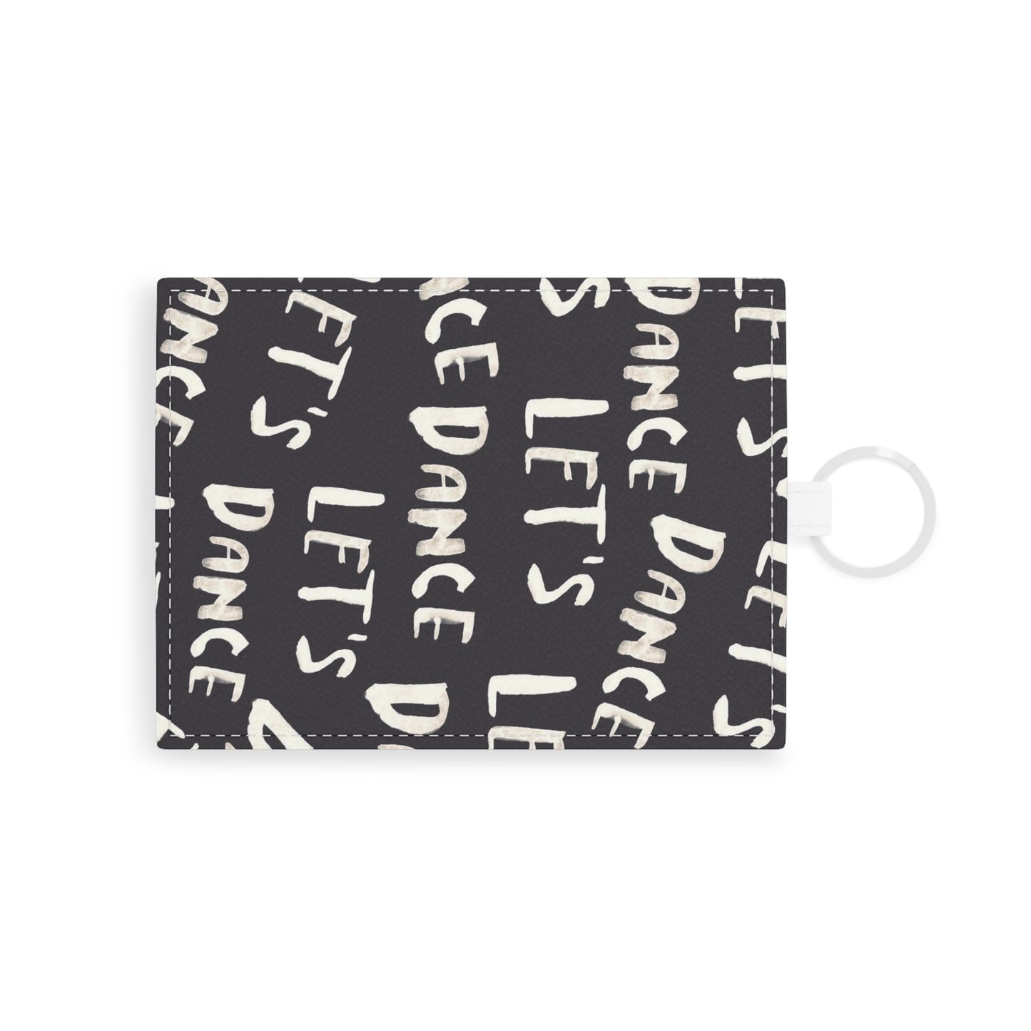 Card Holder, Wallet lets dance, Card Case, Slim Wallet, Minimalist Wallet, Leather Wallet, Dance Lover Gift