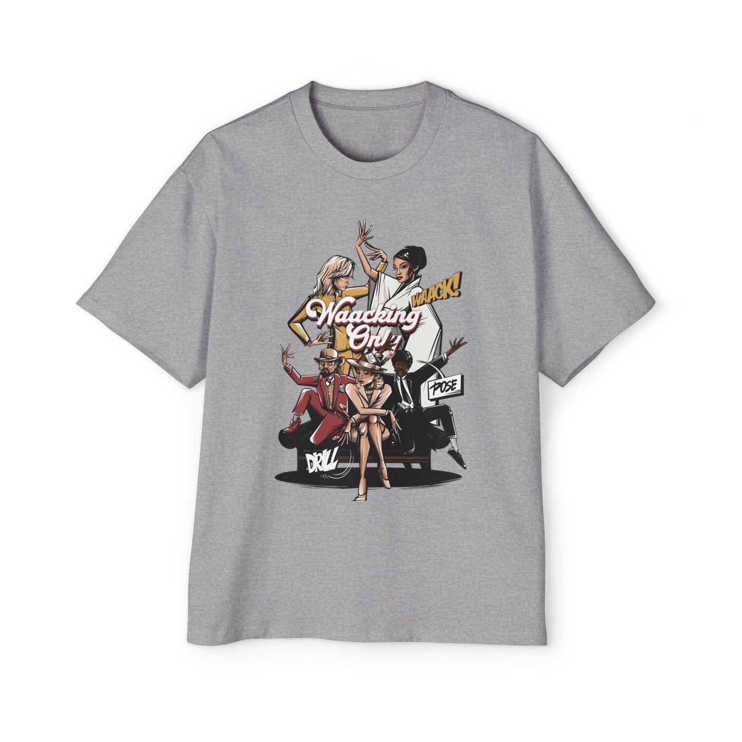 Waacking Dance Lover Oversized Gift, Comfy Cotton Shirt, Dance Studio