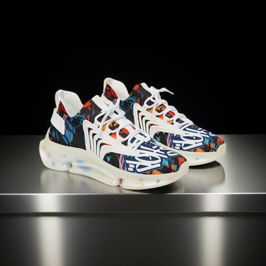 Men's Mesh Sneakers -hip hop Inspired Athletic Shoes - Mi tienda