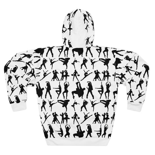 Dance Silhouette Hoodie, Unisex Pullover, Dance Lover Gift, Dancer Hoodie, Dance Teacher, Fun Dance Sweatshirt, Dance Hoodie, Dance - Mi tienda
