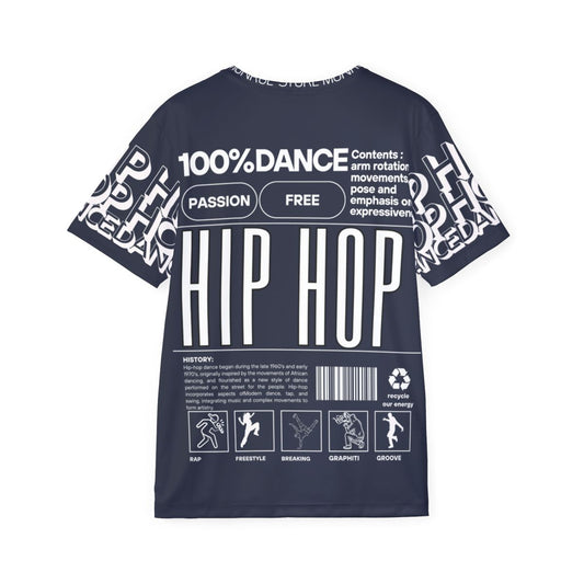 Hip Hop Dance Sports Jersey, Cool Athletic Tee, Unique Hip Hop Gift, Streetwear for Dancers, Active Lifestyle Jersey - Mi tienda