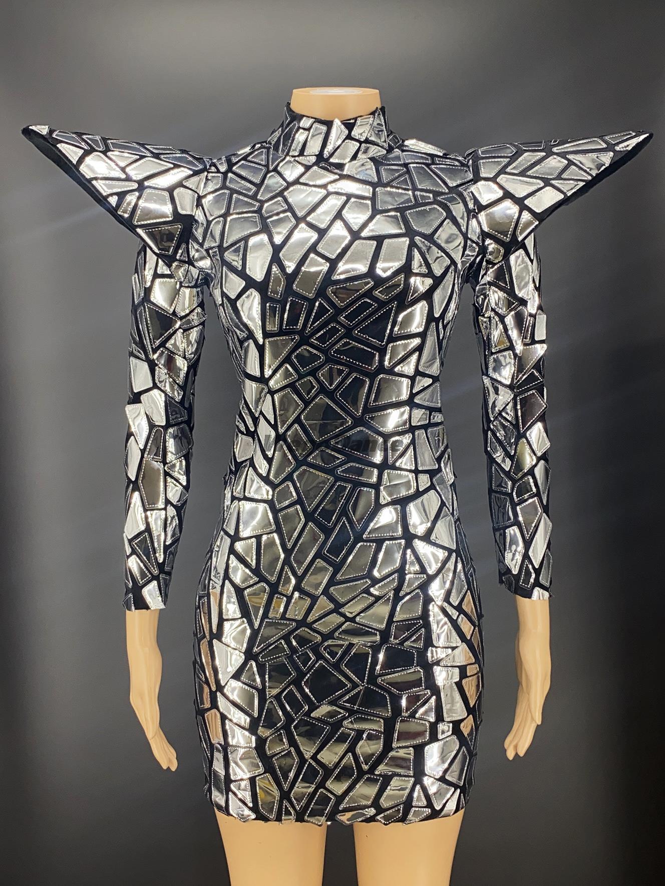 Catwalk Rhinestone Fringed Mesh Elastic Thin Latin Dance Skirt