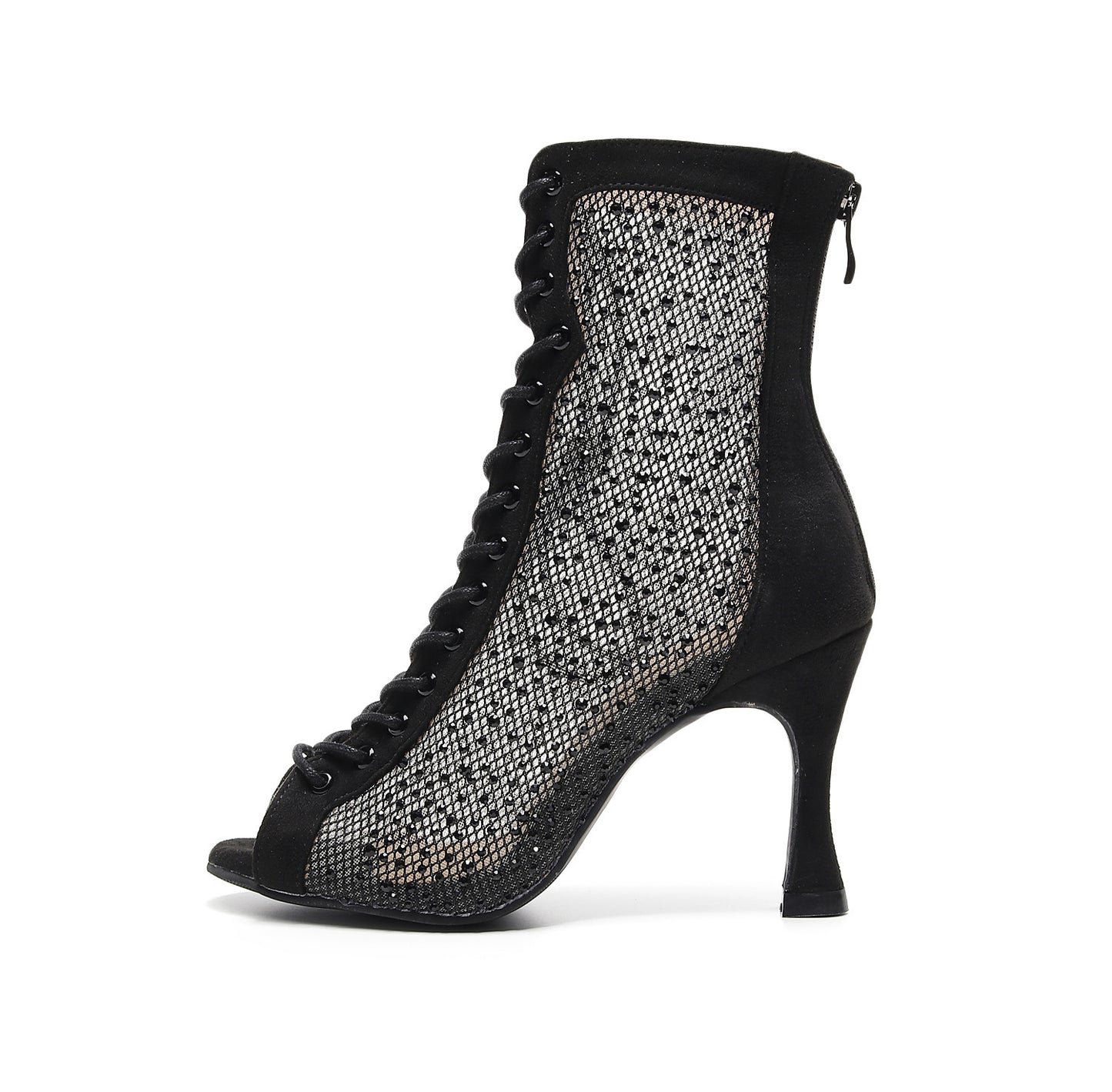 Black Hollow Summer Latin Dance High Heels - Mi tienda