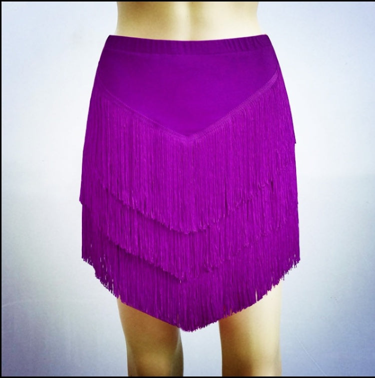 Adult Fringed Short Skirt Square Dance Dress - Mi tienda