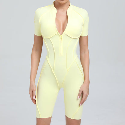 Women's Dance Tight Sports Jumpsuit Nylon