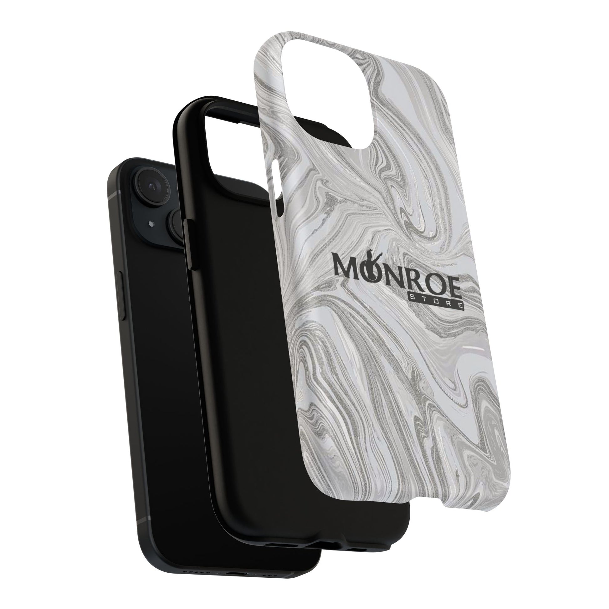 Stylish Tough Magnetic Phone Case - Marble Design - Mi tienda