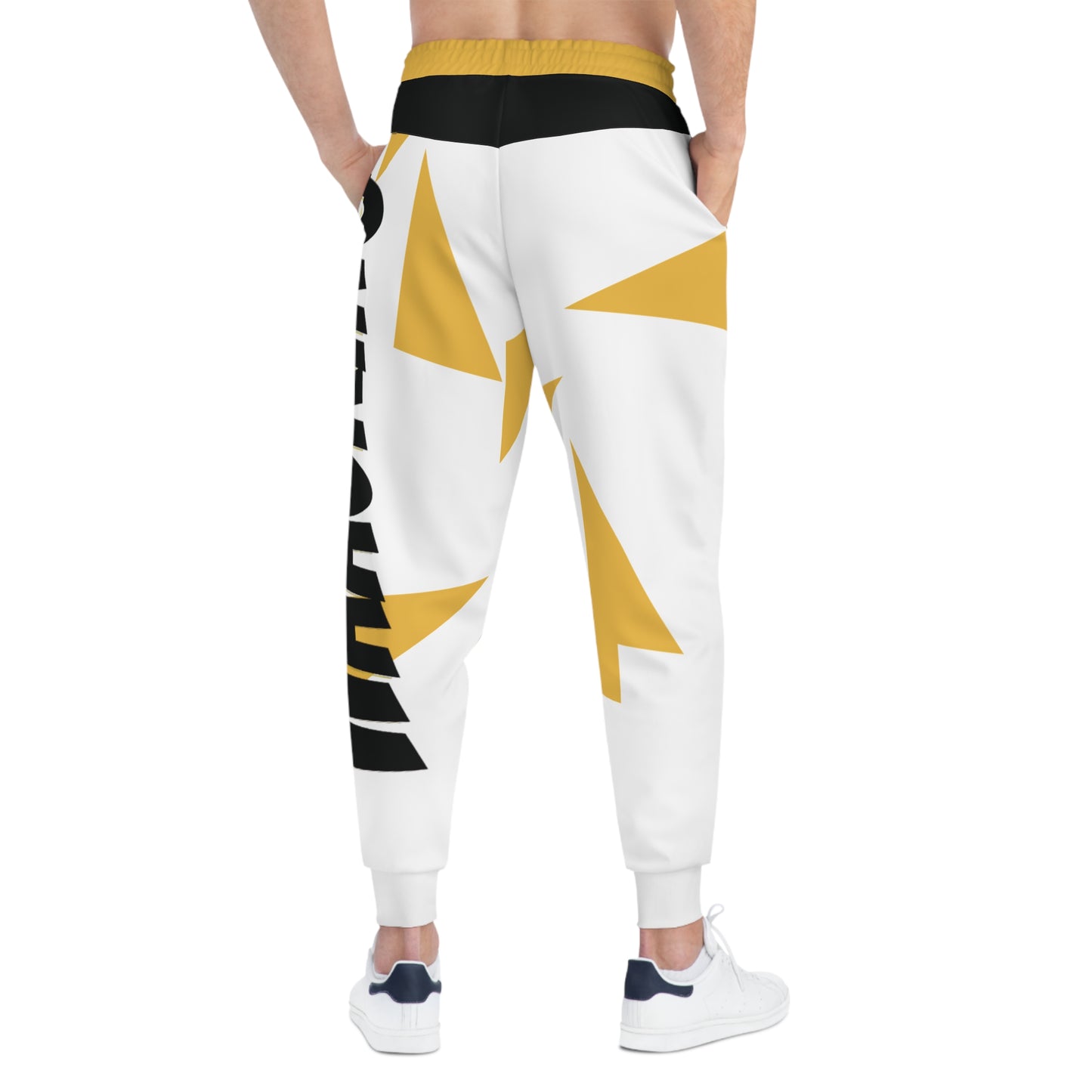 Athletic Joggers with Bold Design, Trendy Joggers, Sportswear for Active Lifestyle, Gift for Fitness Lovers, Cozy Comfy Pants