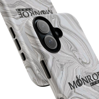 Stylish Tough Magnetic Phone Case - Marble Design - Mi tienda