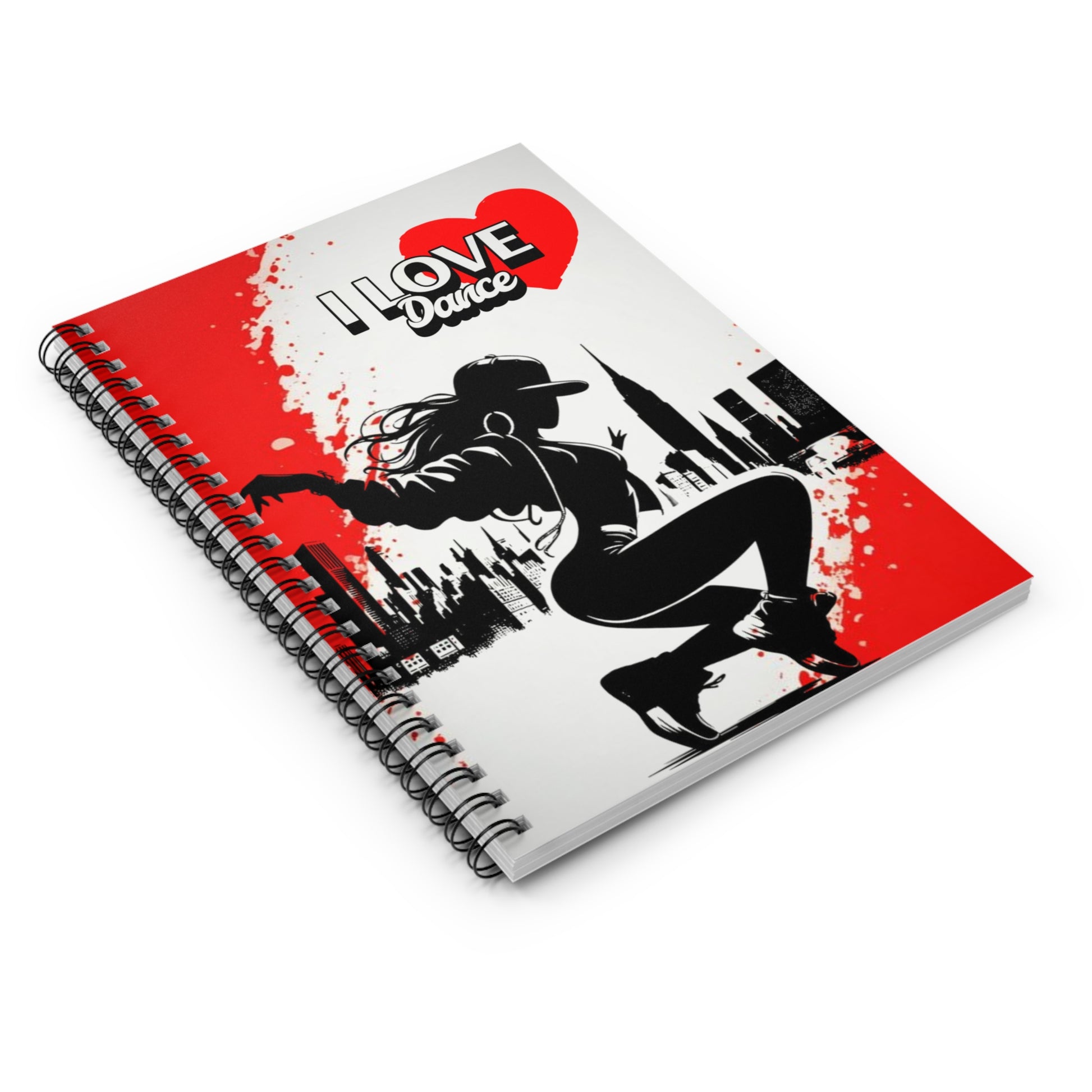 New York Dance Lovers Spiral Notebook - Ruled Line, Notes for Dancers in NYC, Dancing Journal, Dance Note Pad, Ballet Diary - Mi tienda