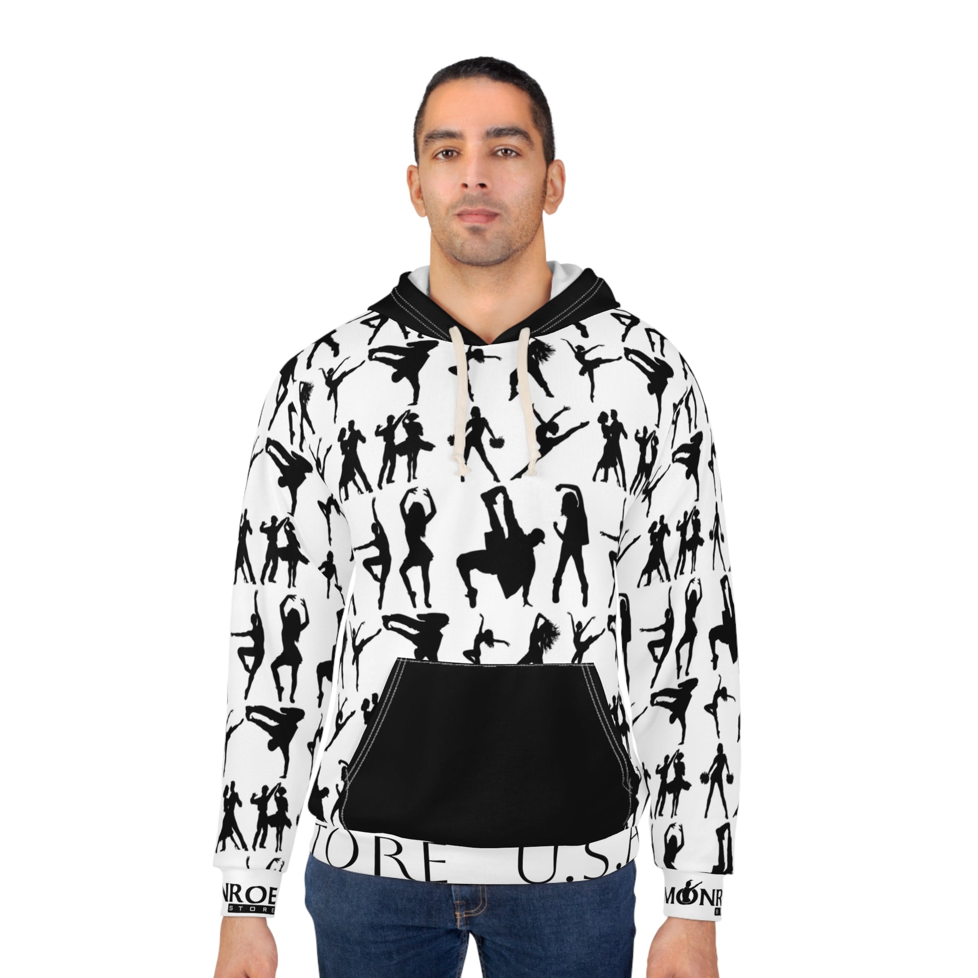 Dance Silhouette Unisex Pullover Hoodie - Stylish and Energetic - Mi tienda