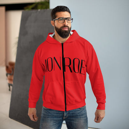 Bold Statement Unisex Zip Hoodie | Casual Wear, Personalized Gift, Street Style, Everyday Comfort, Fall Fashion - Mi tienda