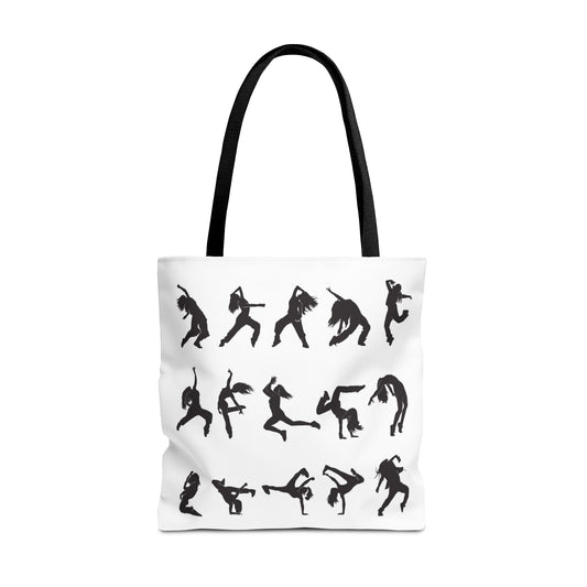 Dance Themed Tote Bag - Keep Calm and Put on Your Dancing Shoes - Perfect for Dancers & Dance Lovers