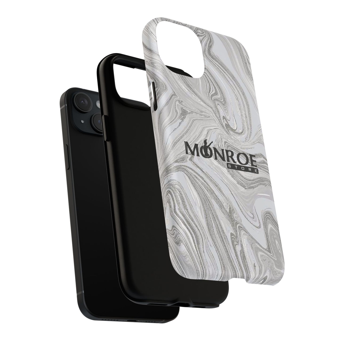 Stylish Tough Magnetic Phone Case - Marble Design - Mi tienda