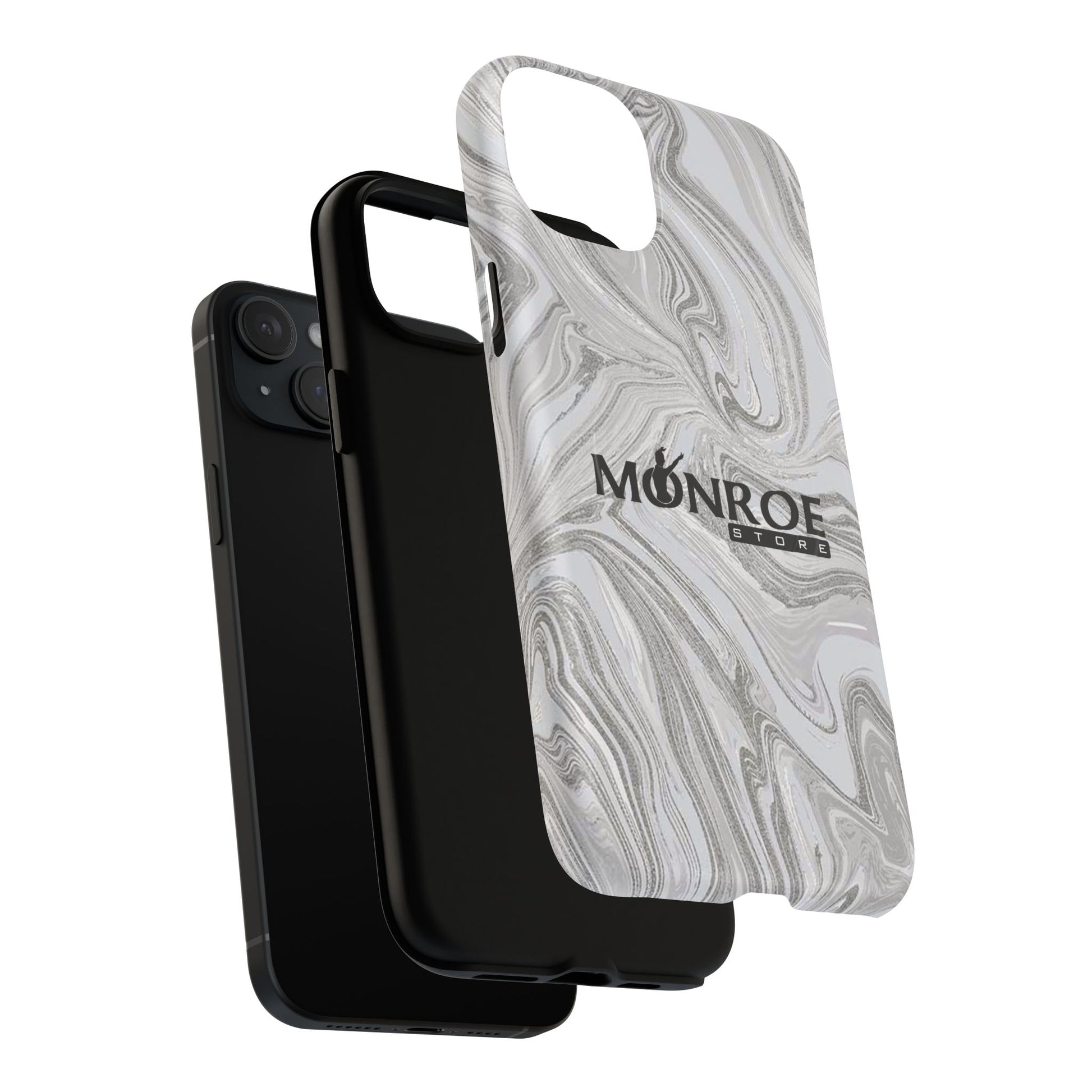 Stylish Tough Magnetic Phone Case - Marble Design - Mi tienda