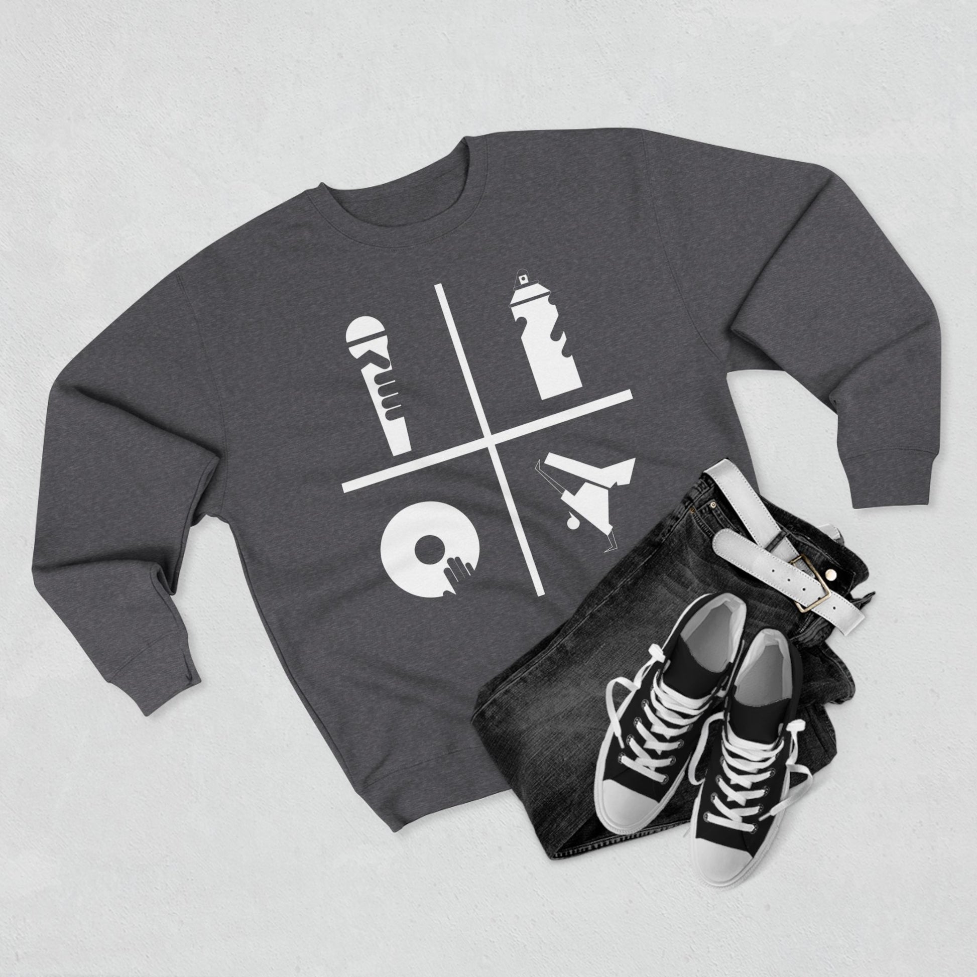 Sweatshirt - HIP HOP CULTURE" - Comfortable Dance Apparel - Mi tienda