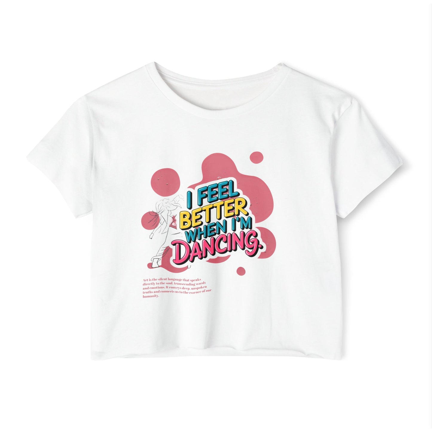 Dance punk Crop Top. women's Wear, Stylish Festival Apparel, Summer Music Event, Fun Dance Top - Mi tienda
