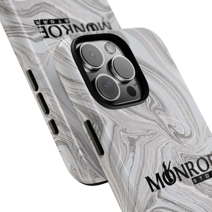 Stylish Tough Magnetic Phone Case - Marble Design - Mi tienda