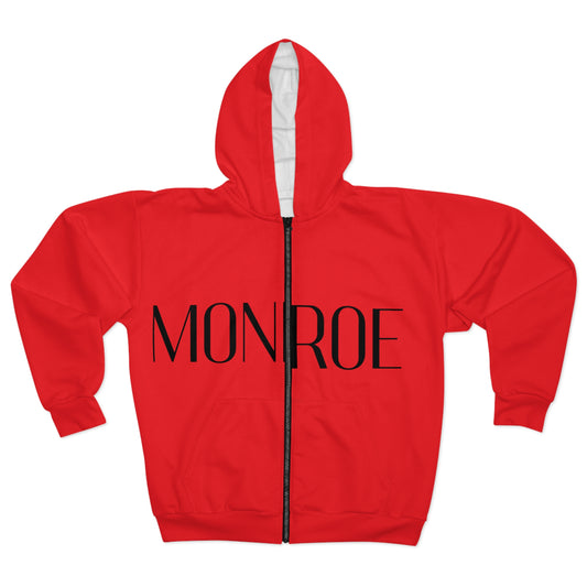 Bold Statement Unisex Zip Hoodie | Casual Wear, Personalized Gift, Street Style, Everyday Comfort, Fall Fashion - Mi tienda